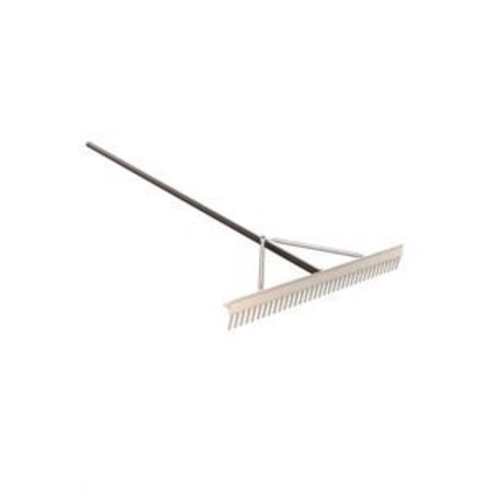 BON TOOL Bon 28-104 Yard Prep Rake, 36", 72" Aluminum Handle 28-104